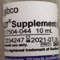 供应Gibco货号17504044的B-27╳10ml上海睿安生物13611631389