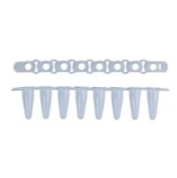 PCR管 PCR八联排管(0.1ml 平盖 白色)