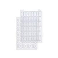 BKMAM深孔板硅胶盖耐高温无酶无热原24/48/96孔原实验室科研圆形细胞培养储存板存样取样板PCR板方孔