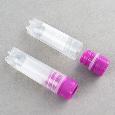 1ml2ml5ml内旋式冻存管无酶无热原灭菌包装100支/袋