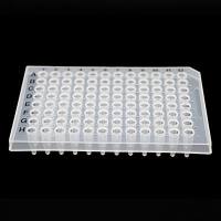 0.1ml0.2mlPCR96孔板聚丙烯透明半裙边无酶无热源