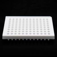 0.1ml0.2mlPCR96孔板聚丙烯白色半裙边无酶无热源