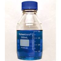 GRADUATED BLUE SCREW bottles 5000mL (PACK OF 1)5000ml玻璃瓶,1/盒
