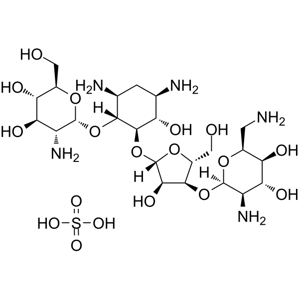 Paromomycin硫酸为氨基糖甙类广谱抗生素，对革兰氏阴