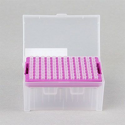 10ul透明加长吸头，带滤芯，盒装，无酶无热原，无菌