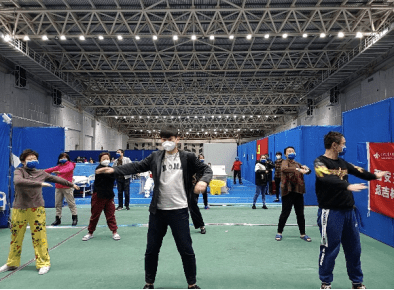 长春北湖方舱医院里的东北大秧歌—西安交大一附院援长春北湖方舱医院护士陈英