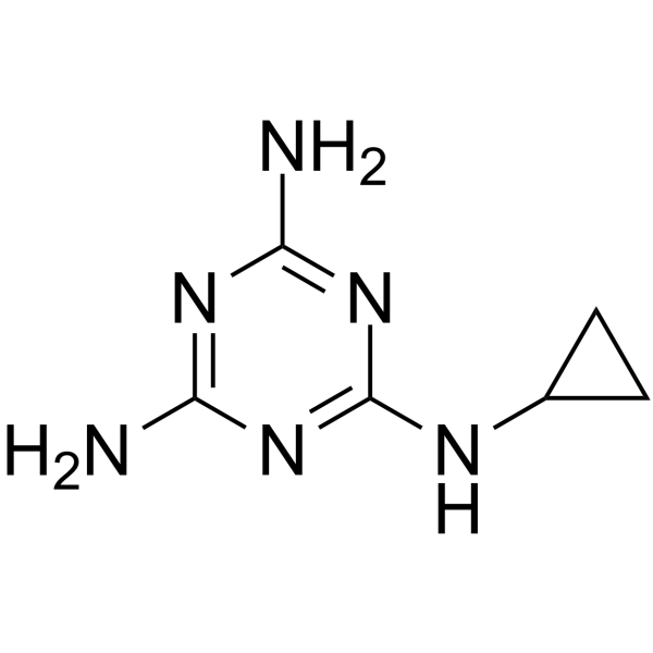 Cyromazine 是三聚qing胺的环丙基衍生物，是一种