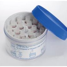 Mr.Frosty梯度降温盒,可放置4.5-5.0ml冻存管,规格112Wx151H mm, 聚碳酸酯,白色管槽,蓝色盖,1/箱