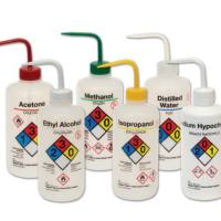 易认安全洗瓶，LDPE，白色LDPE或PPCO瓶体；PP或HDPE盖；PPCO填充管，500ml