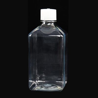 1000ml 方形培养基瓶，PETG，灭菌，GH02-1000