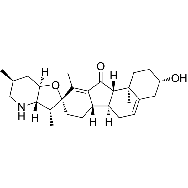Jervine(11-Ketocyclopamine)是甾体