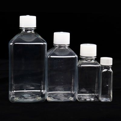 60ml 方形培养基瓶，PET，灭菌，GH01-0060