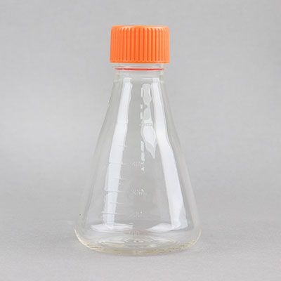500ml 三角细胞摇瓶，透气盖，PETG，灭菌，GF02-0500