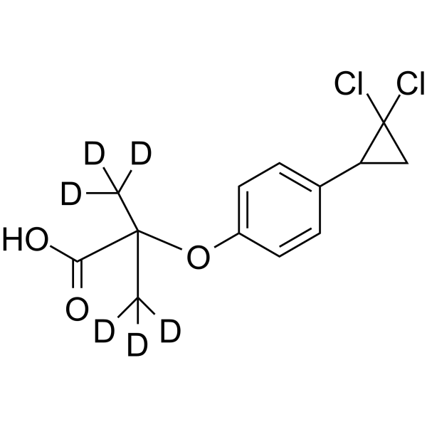 Ciprofibrate D6是Ciprofibrate氘代
