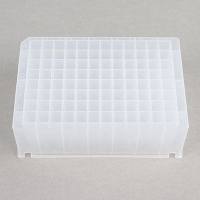 96孔深孔板，方孔锥底，2.2ml，低吸付，无盖，灭菌，GE-2.2-SQV-96L-S