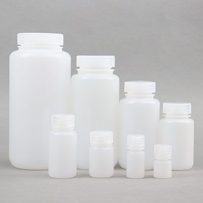廣口試劑瓶，透明，HDPE，8ml15ml30ml60ml125ml250ml500ml1000ml