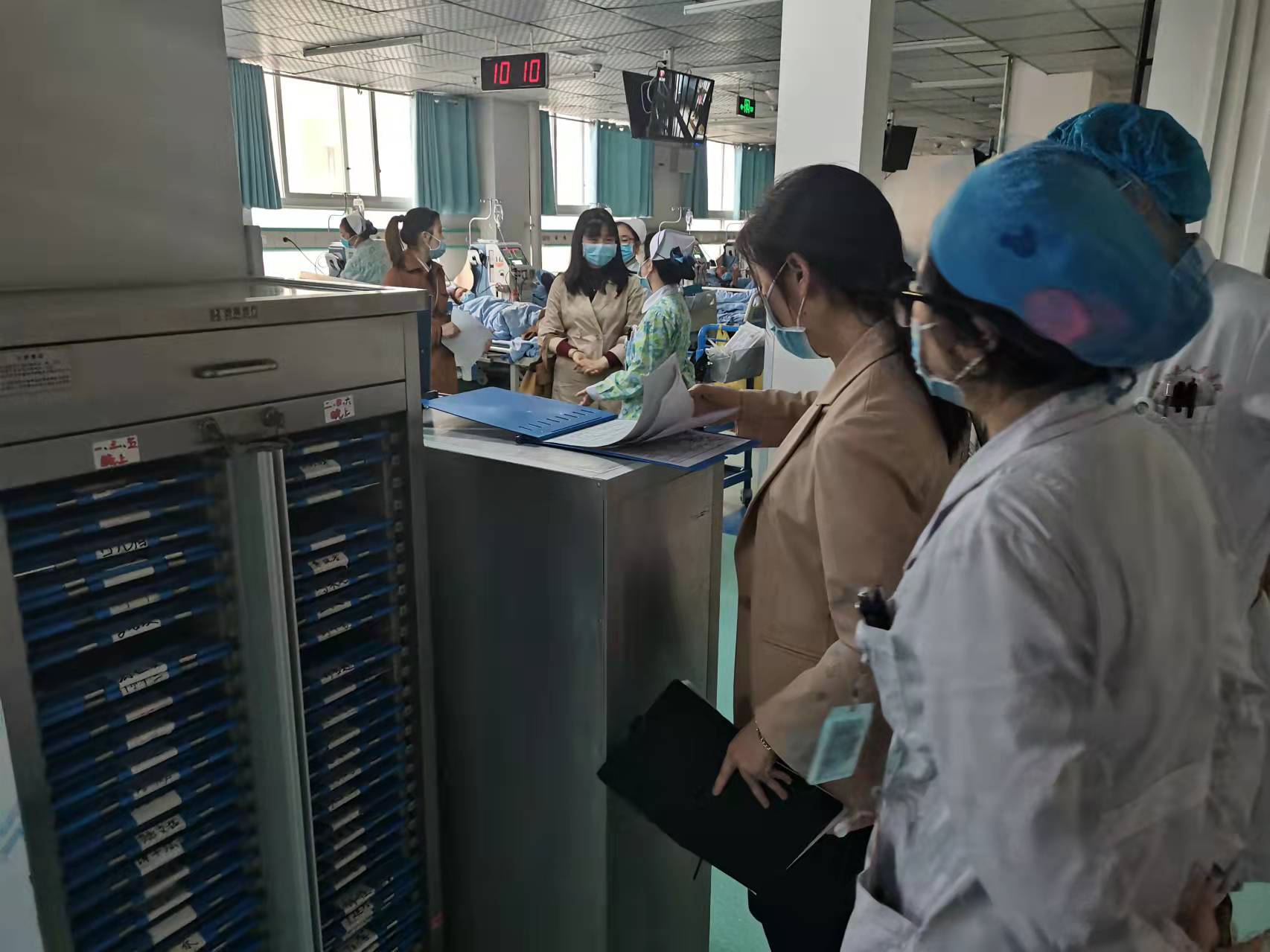 华西广安医院牵头开展全市 2022 年血液透析单位质控专项检查