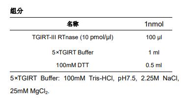 TGIRT-III Reverse Transcriptas