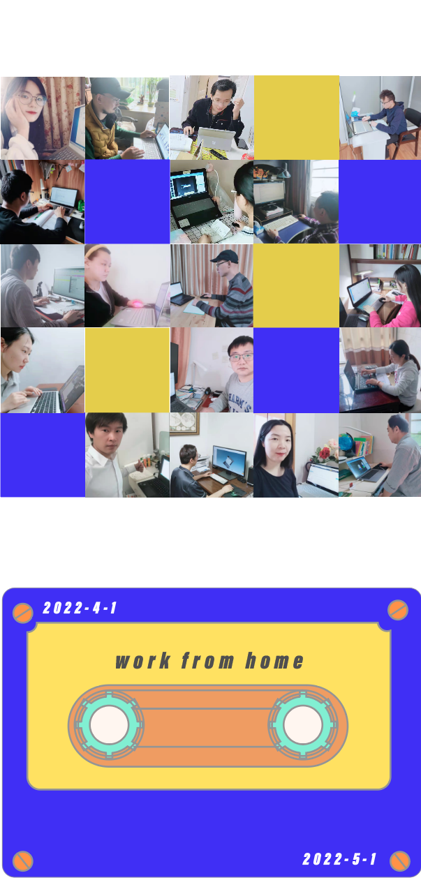 分布办公抗疫情，同迎五一小长假