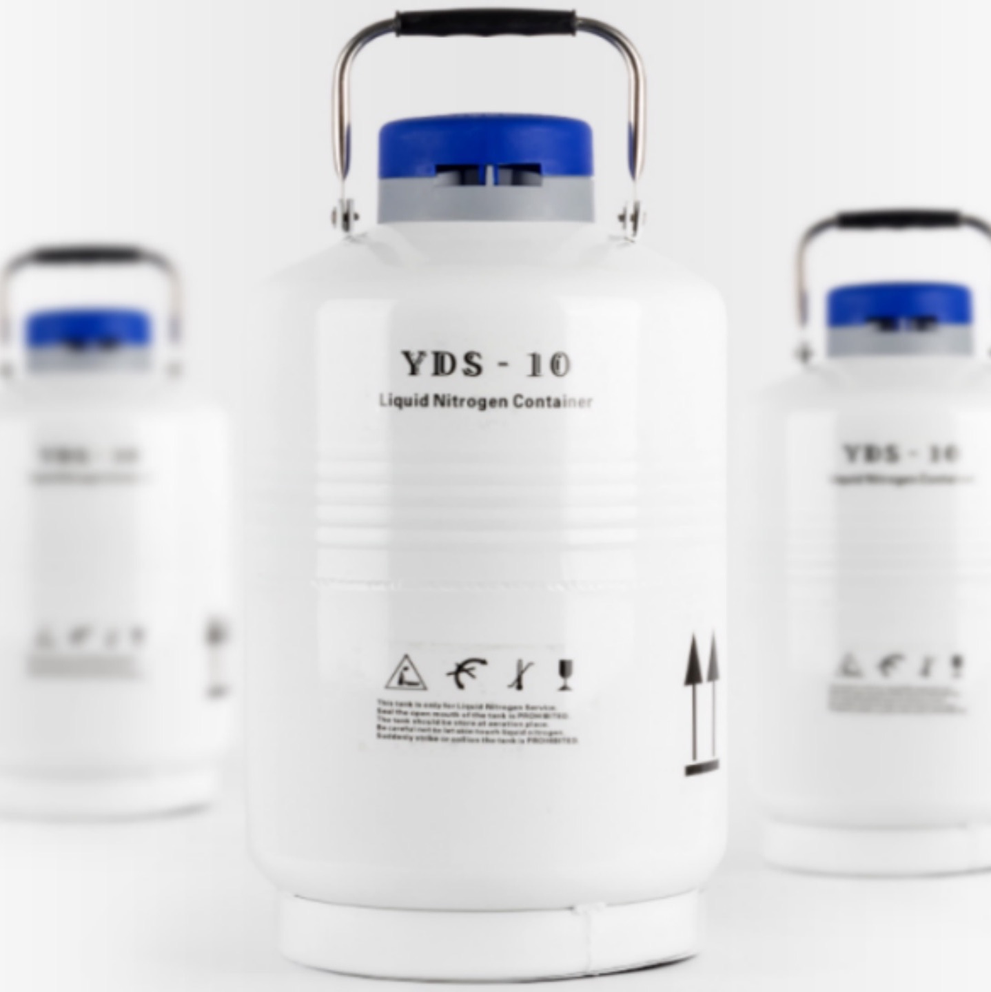 液氮罐便携式贮存型YDS-10-210液氮罐精子细胞生物容器小瓶实验冷冻罐
