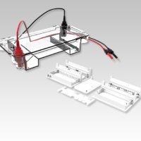 拓赫DYCP-2水平电泳槽核酸凝胶蛋白制胶器水平电泳仪