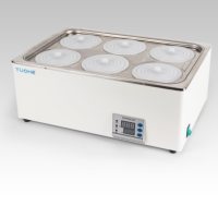 电热数显恒温水浴锅HH-6单双四六孔实验室不锈钢水箱水浴箱油浴锅