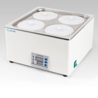 电热数显恒温水浴锅HH-4S单双四六孔实验室不锈钢水箱水浴箱油浴锅