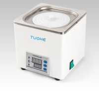 电热数显恒温水浴锅HH-1单双四六孔实验室不锈钢水箱水浴箱油浴锅