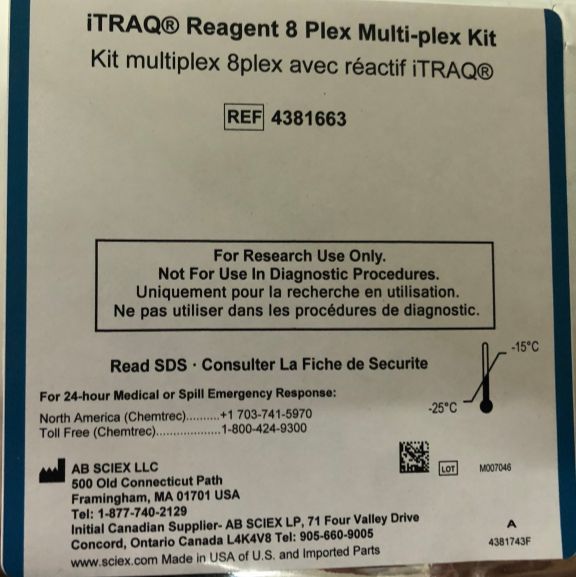 Sigma货号4381663 iTRAQ Reagent-8PLEX Multiplex上海睿安13611631389