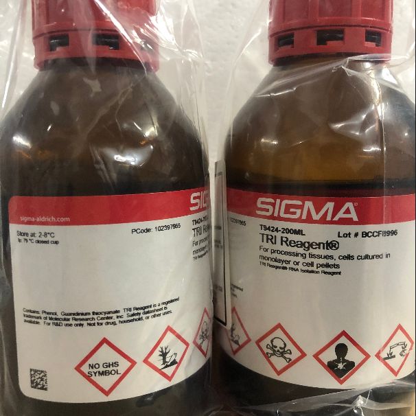 Sigma T9424-100ml上海睿安生物TRI试剂RNA分离试剂13611631389
