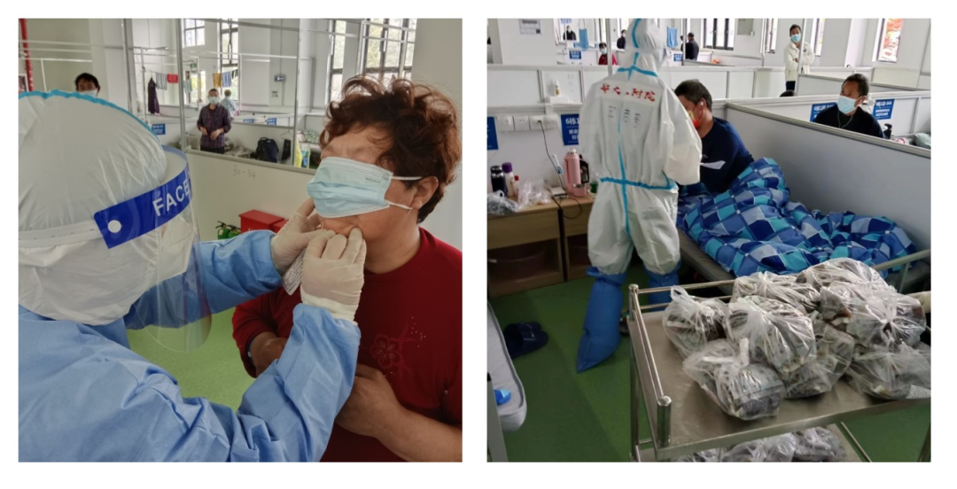 同心守「沪」 党旗在抗疫一线飘扬