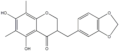 麦冬甲基黄烷酮标准品，CAS：74805-92-8