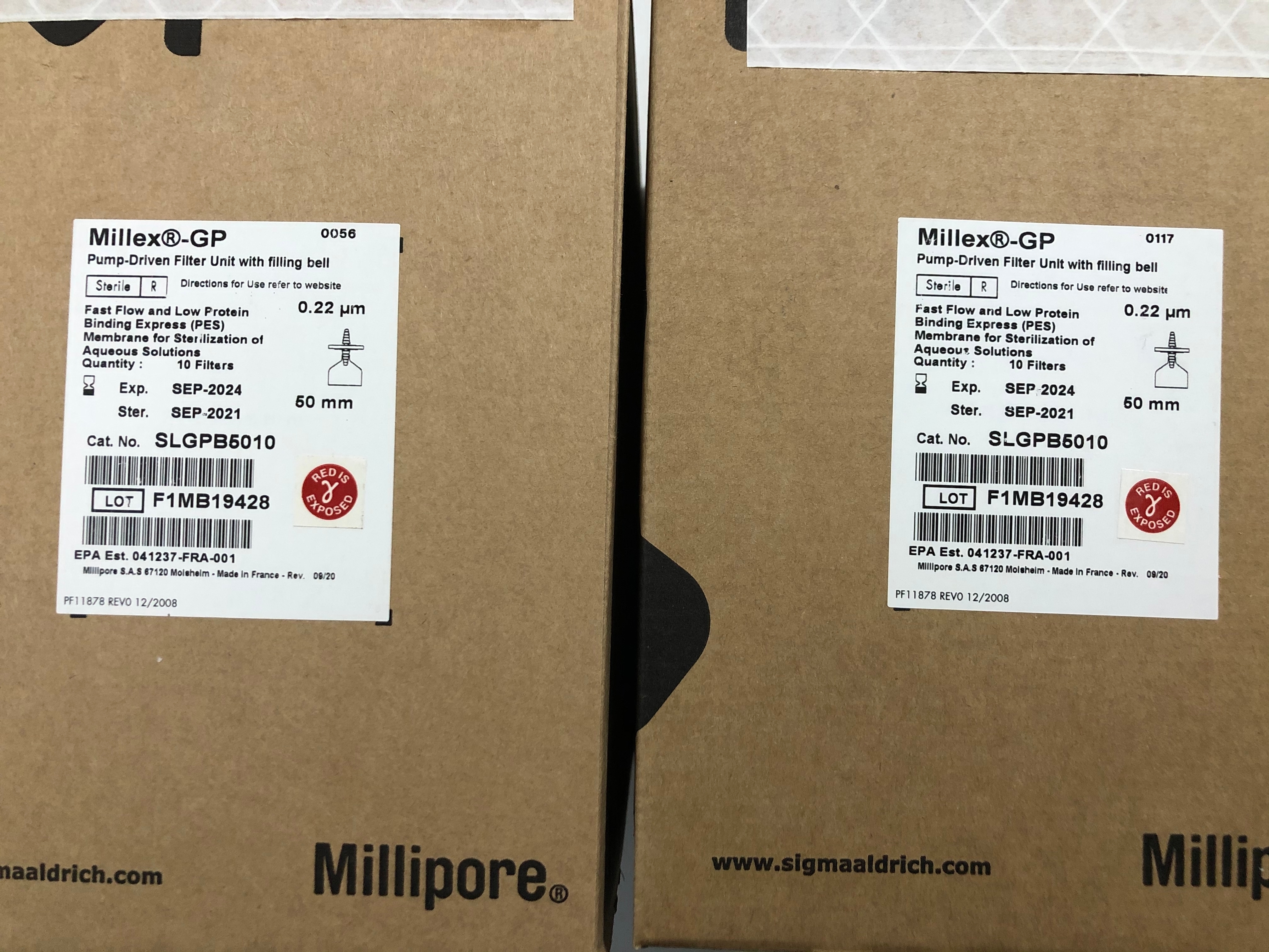 Millipore_SLGPB5010 Millex-GP过