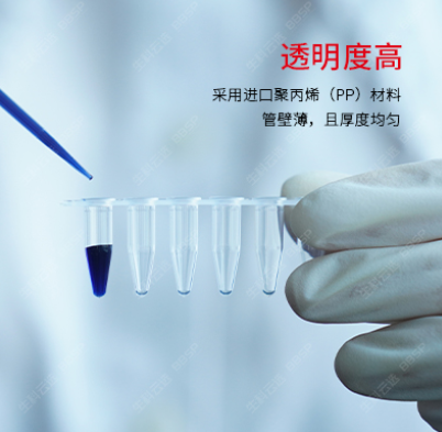 0.1ml 96孔PCR板-半裙边，透明（适配罗氏PCR仪专