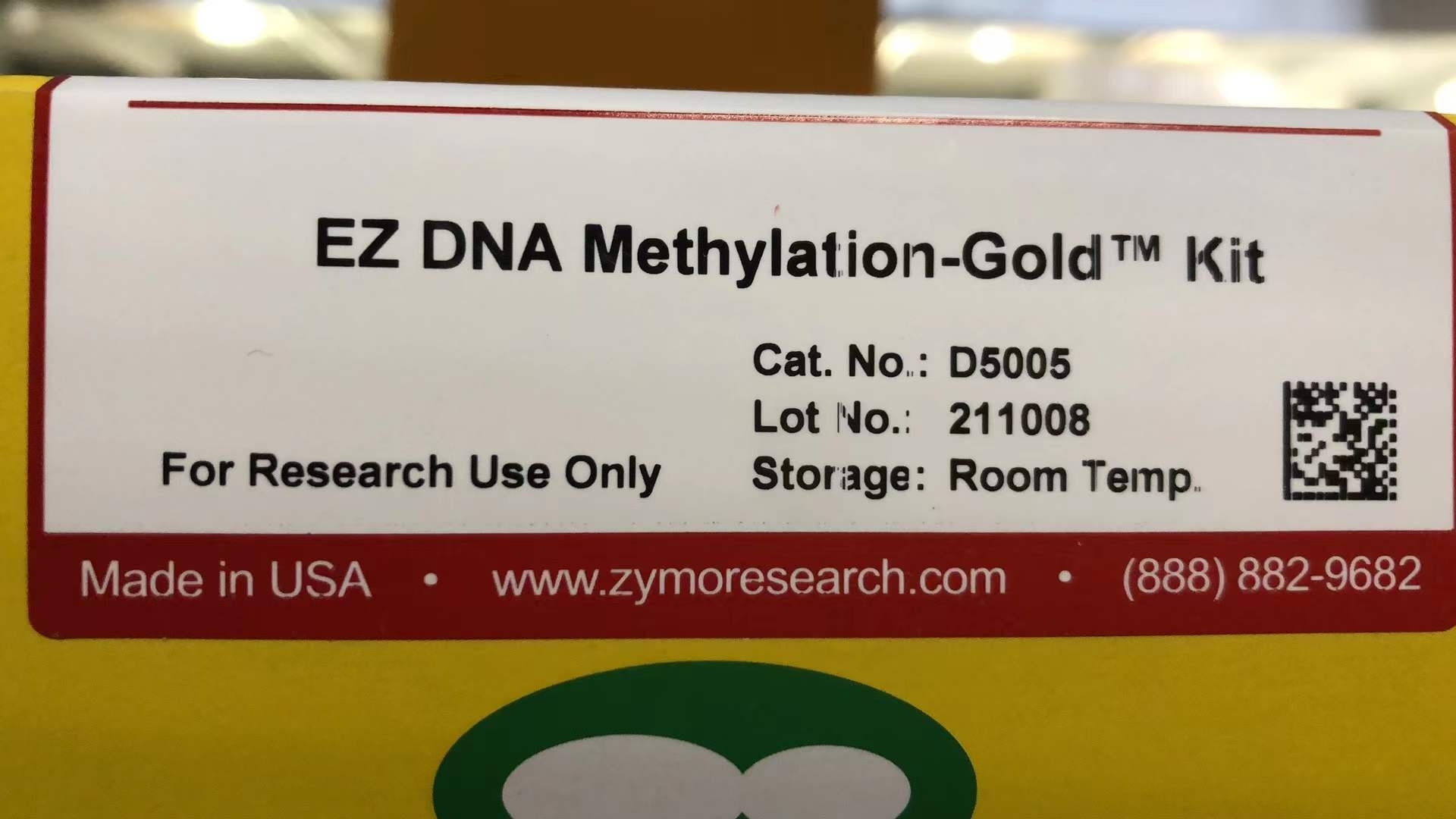 Zymo Research货号D5005现货DNA甲基化修饰