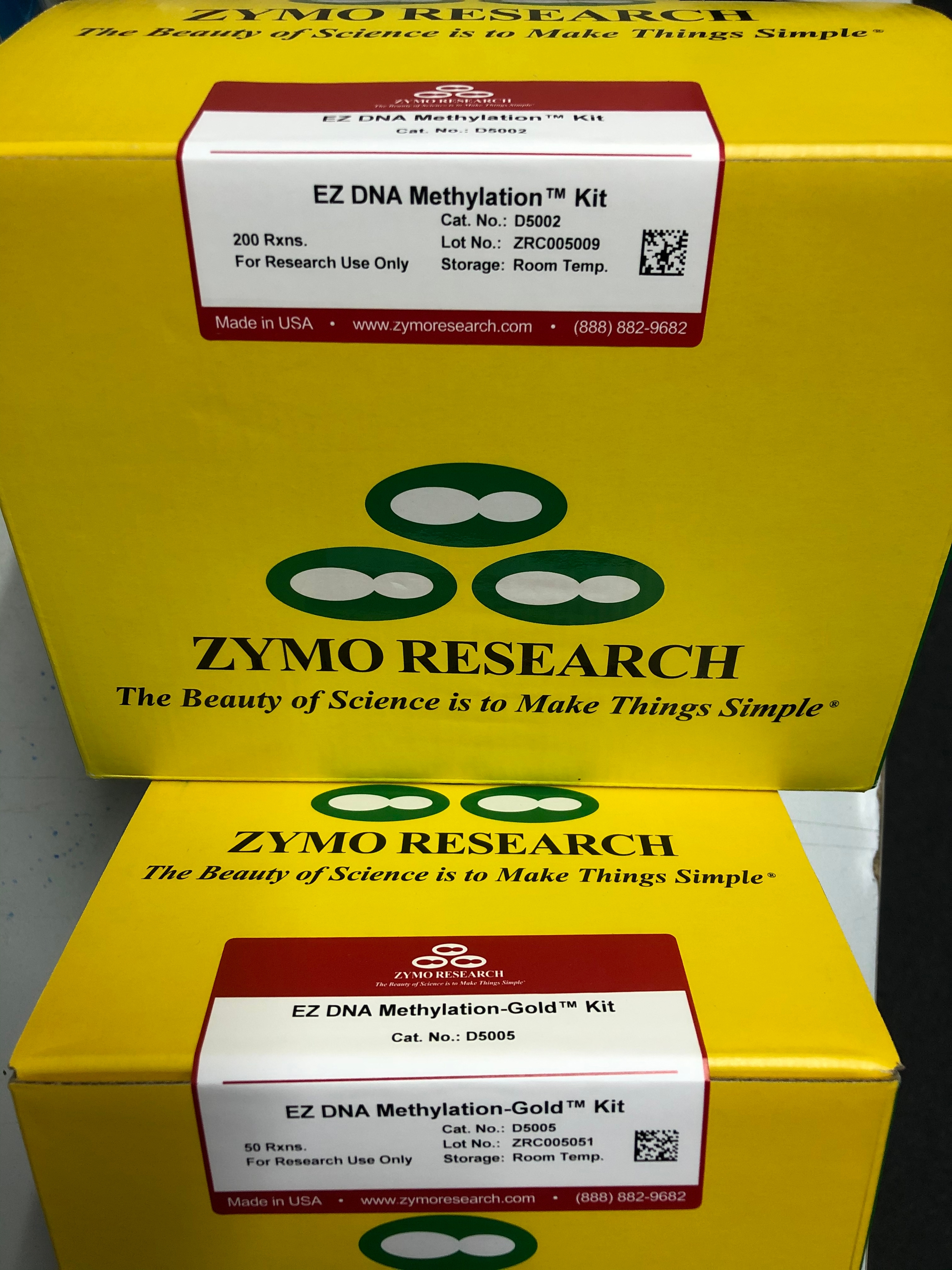 Zymo Research货号D5005/D5006现货DN