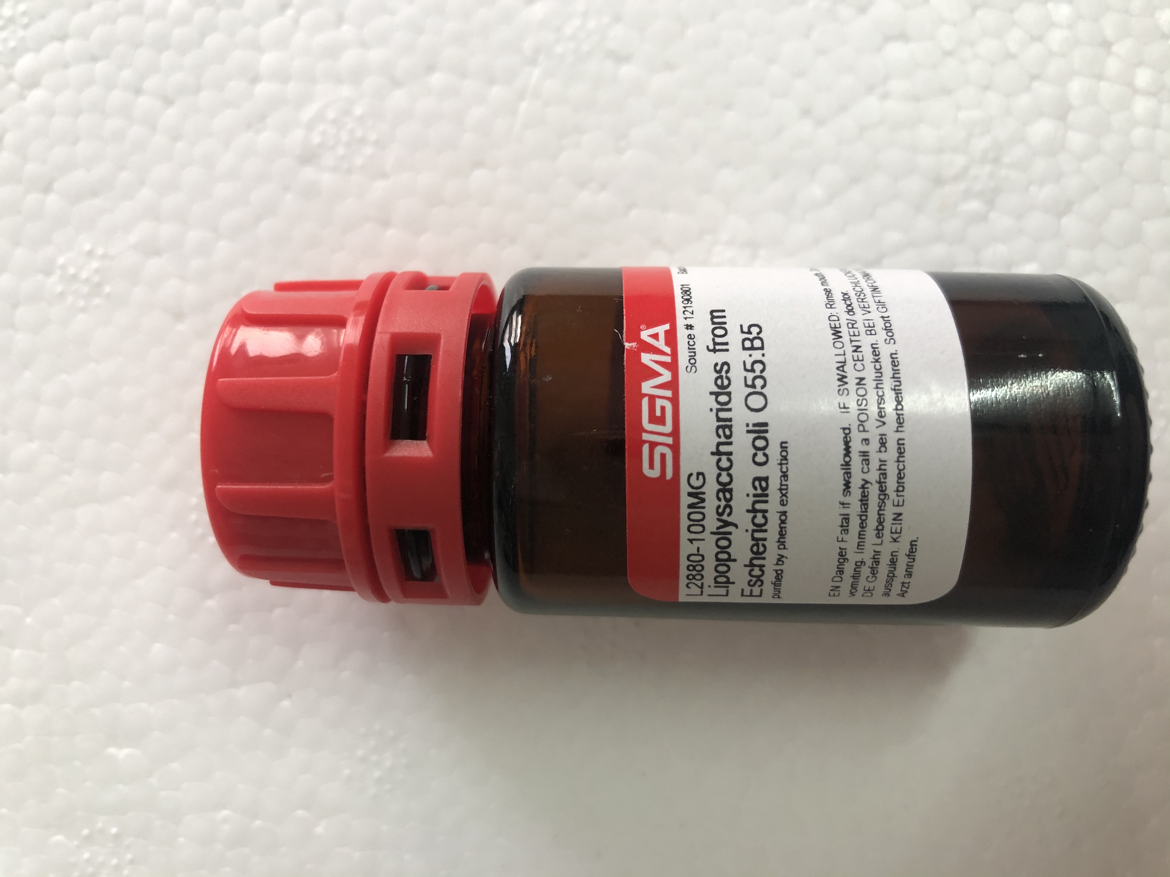 畅销供应Sigma货号L2880-100mg脂多糖LPS上海睿安生物13611631389