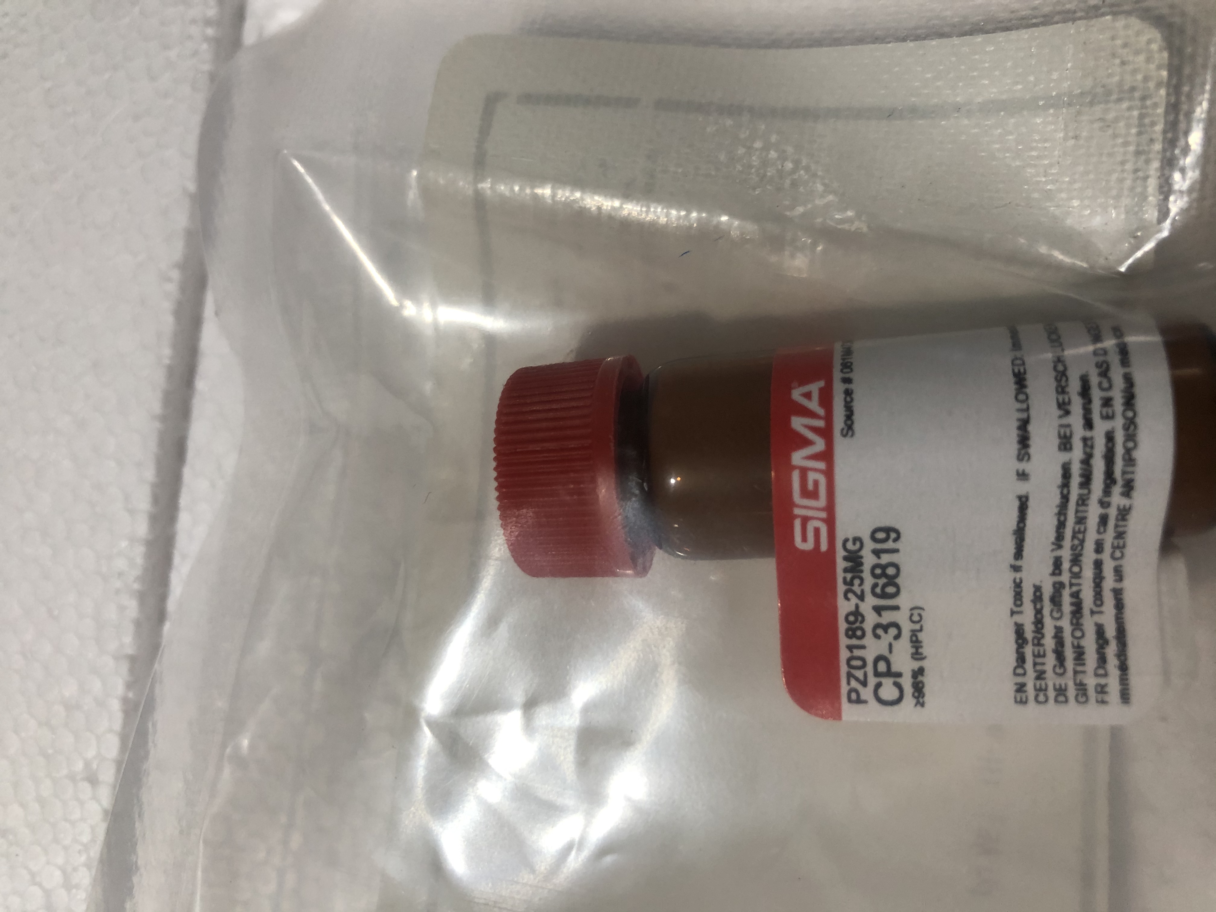 Sigma PZ0189糖原磷酸化酶抑制剂CP-316819