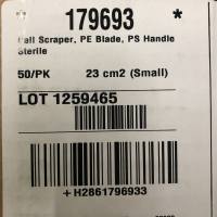 Nunc货号179693细胞刮刀(刀刃弹性好)对细胞损伤小且收获率高