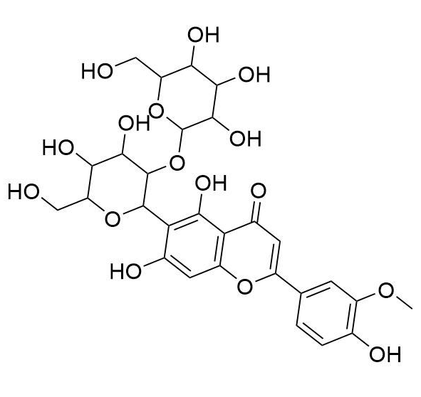 异金雀花素-2''-O-吡喃葡萄糖苷 97605-25-9