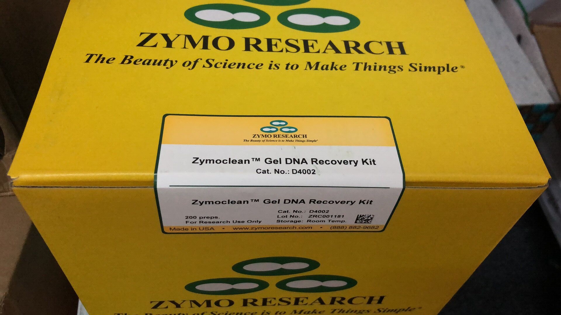 Zymo Research D4002 Zymoclean凝