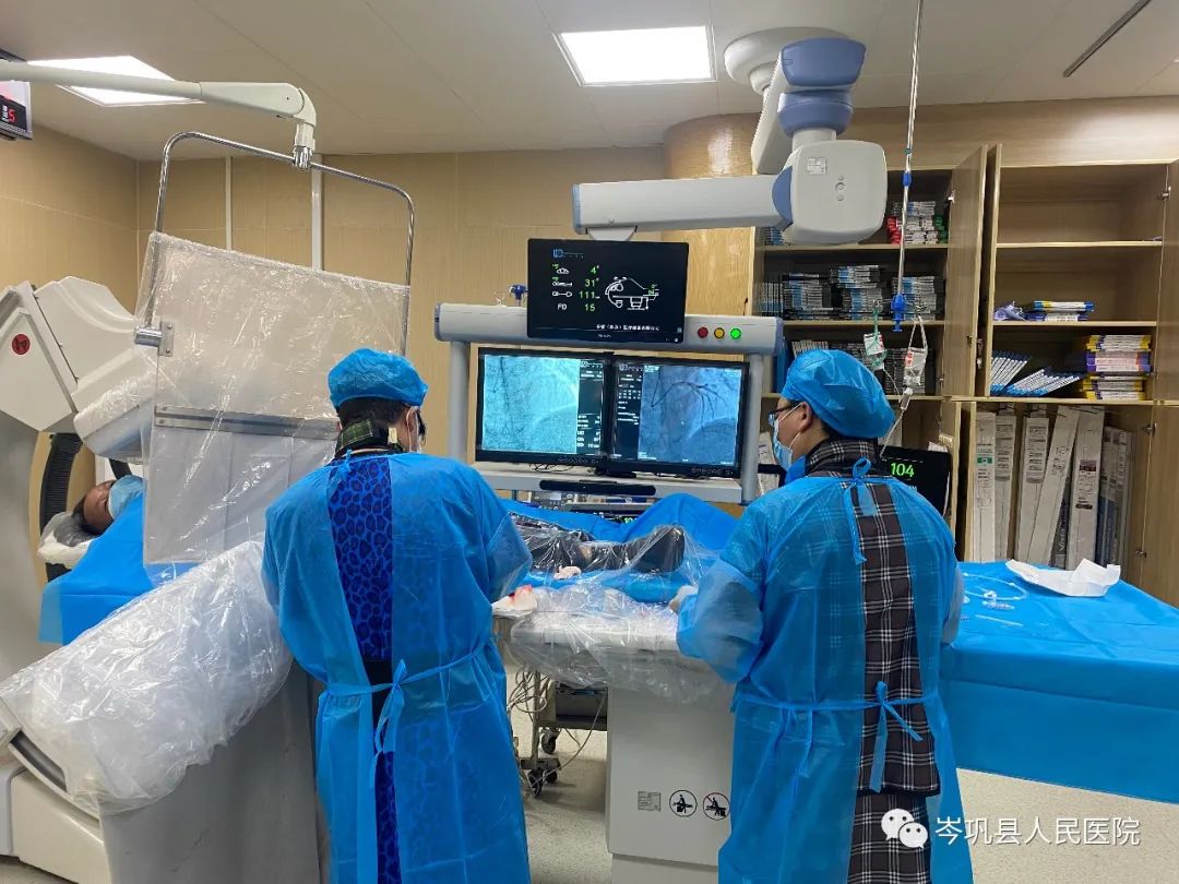 帮扶新技术，介入无植入——人医帮扶医生带领岑巩县人民医院心内科开展首例生物可吸收冠脉支架植入术