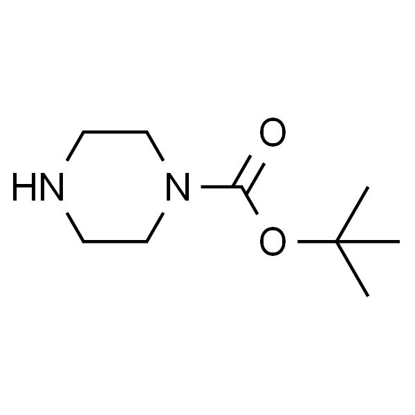 1-（叔丁氧羰基）哌嗪，99% 