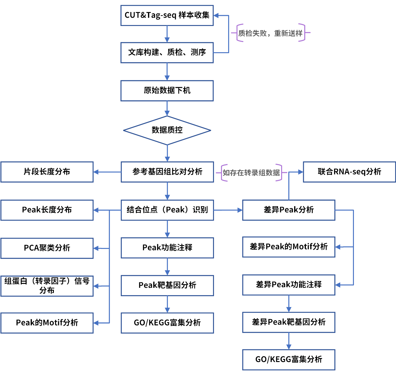 生信分析流程圖 5 single cell cut&tag (sccut&tag)實驗工作流程得益