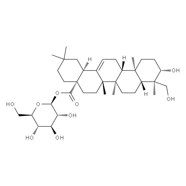 常春藤皂苷元-28-O-β-D-葡萄糖酯苷 HPLC≥98%