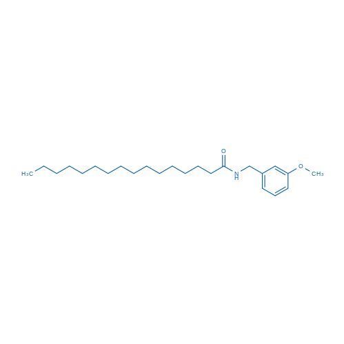N-（3-甲氧基苄基）十六碳酰胺,分析标准品,HPLC≥98%