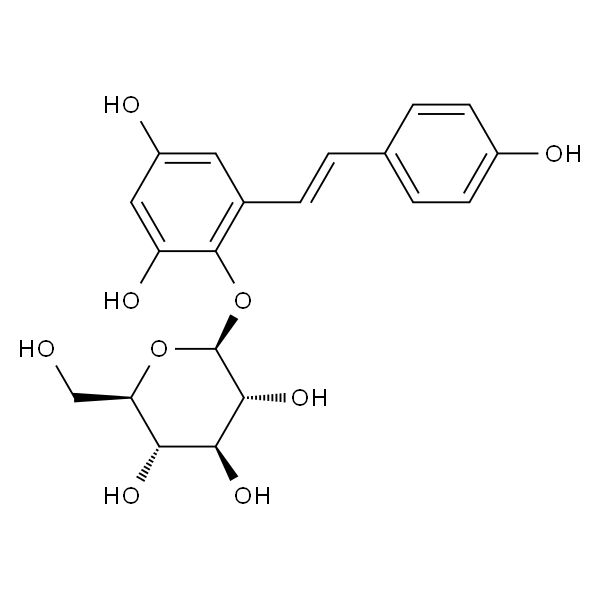 2,3,5,4'-四羟基二苯乙烯-2-O-β-D-葡萄糖苷 HPLC≥98%