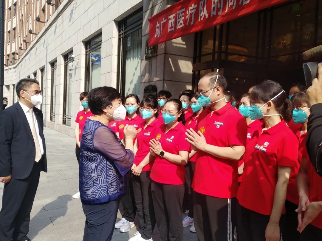 守「沪」归来，欢迎回家！广西医科大一附院 132 名援沪医疗队员凯旋