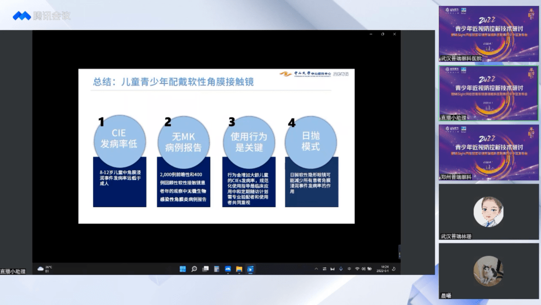 2022 青少年儿童近视防控研讨暨 Misight 同心双焦软镜普瑞眼科医院集团华中区发布会圆满举办！