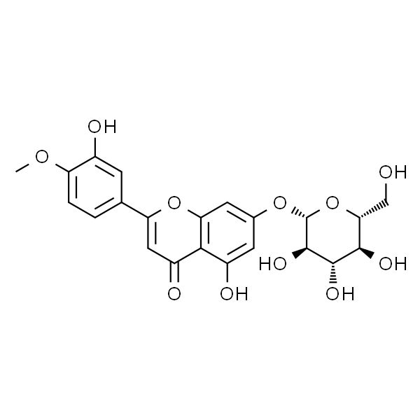 香叶木素-7-O-β-D-葡萄糖苷 HPLC≥98%